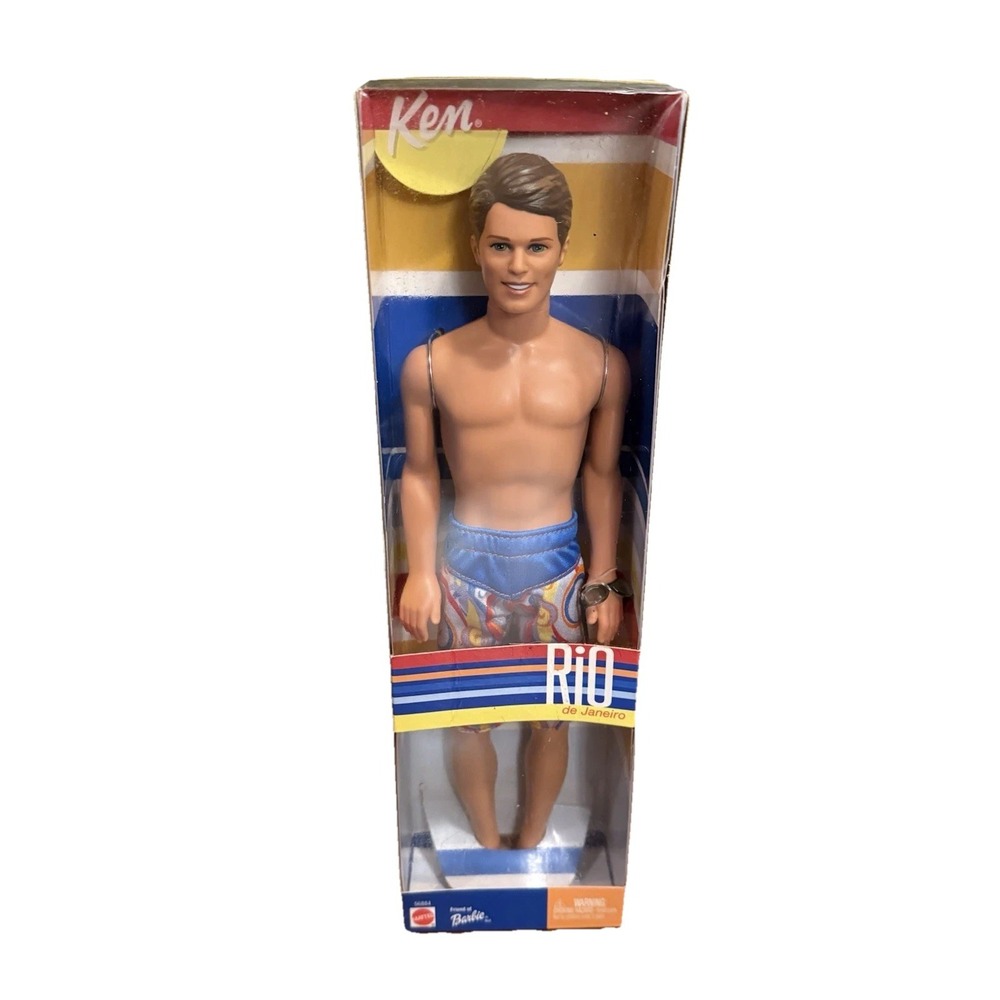 Barbie Ken Rio de Janeiro Doll 56884 Mattel 2002
